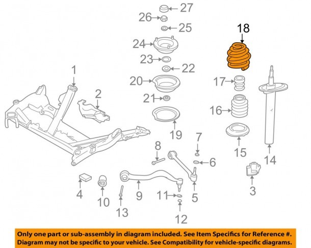 2003 Bmw 325i Front Suspension Diagram