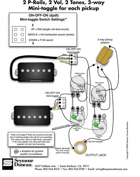 2 Pickup Wiring Diagram