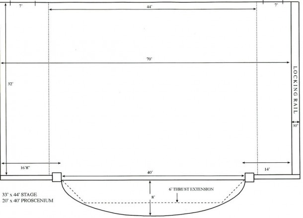 3 Stage Drawing Proscenium Stage For Free Download On Ayoqq Org