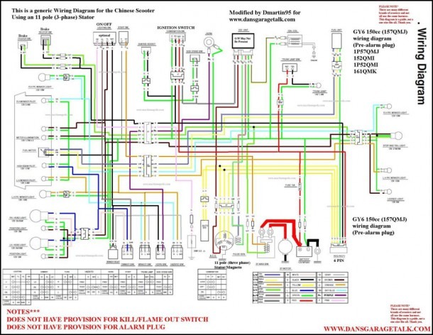 50cc Scooter Diagram
