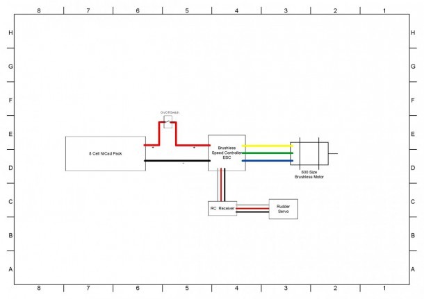 Rc Boat Parts Diagram