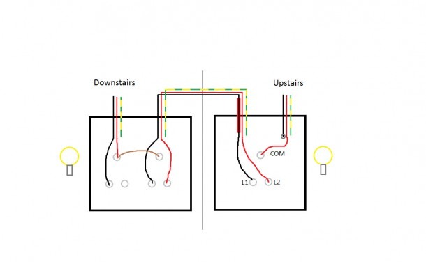 3 Gang 2 Way Switch Wiring Diagram