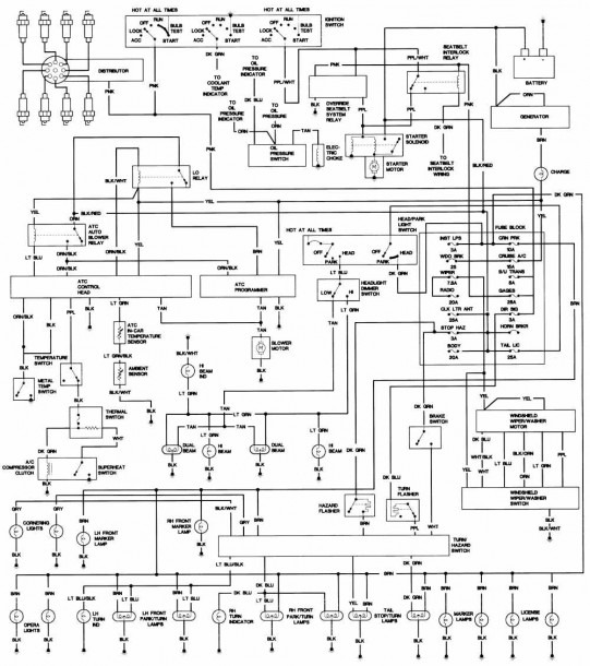Cadillac Wiring Diagrams