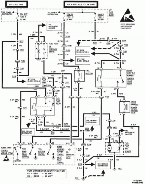 1999 Chevy S10 Wiring Harness Diagram