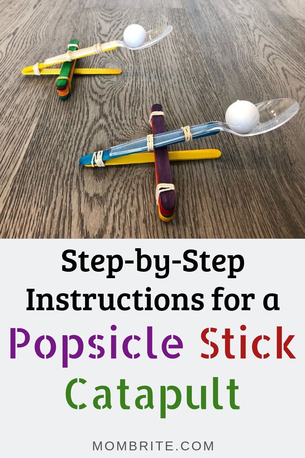 3 Simple Popsicle Stick Catapult Designs | Mombrite