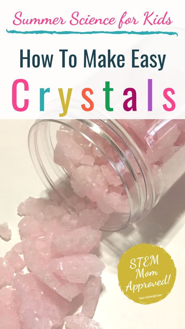 Growing Crystals for Kids: Create Your Own Jewels! – Team Cartwright